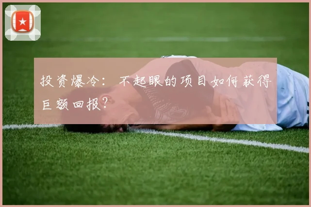 投资爆冷：不起眼的项目如何获得巨额回报？