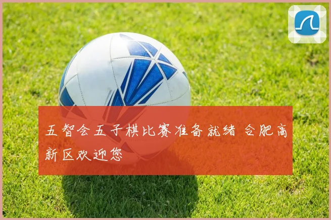 五智会五子棋比赛准备就绪 合肥高新区欢迎您