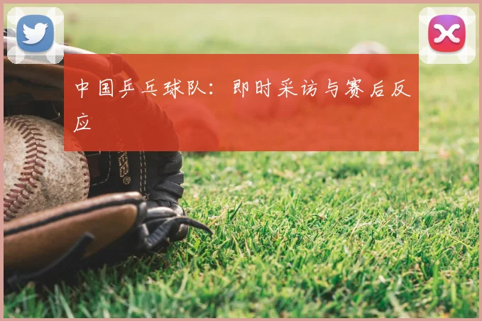 中国乒乓球队：即时采访与赛后反应